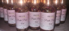 Load image into Gallery viewer, YONI OIL with infused Herbs- for cramps, ingrown hairs, yeast, and more
