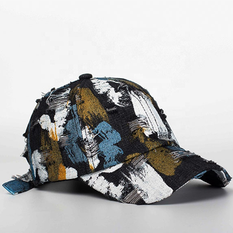 Color Washed Distressed Hat