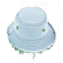 Load image into Gallery viewer, Distressed Jean Bucket Hats
