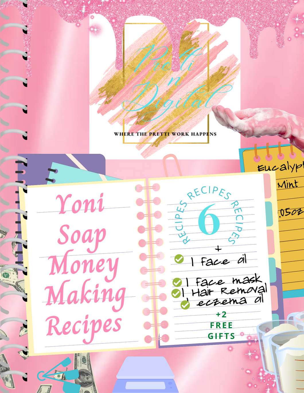 Yoni Soap Money Making Recipes (eBook)